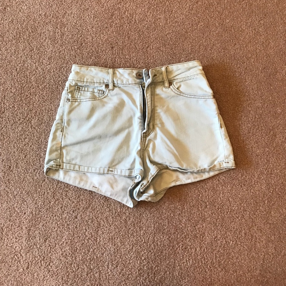 High Waisted Jean Shorts